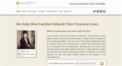 Desktop Screenshot of daytonbankruptcylawfirm.com